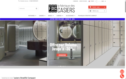 La Fabrique des Casiers - Equipamiento en Francia