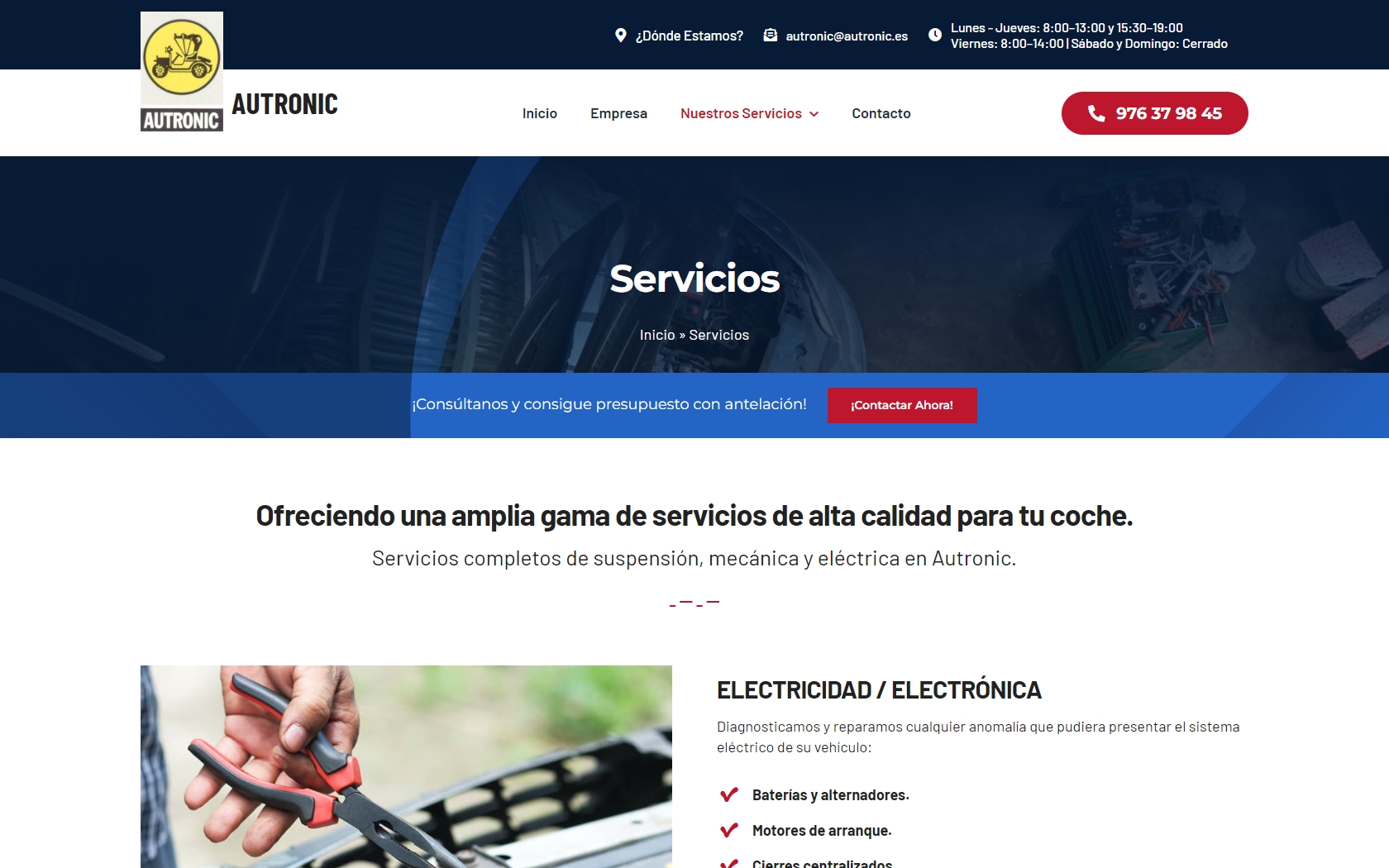 Autronic - Taller de coches