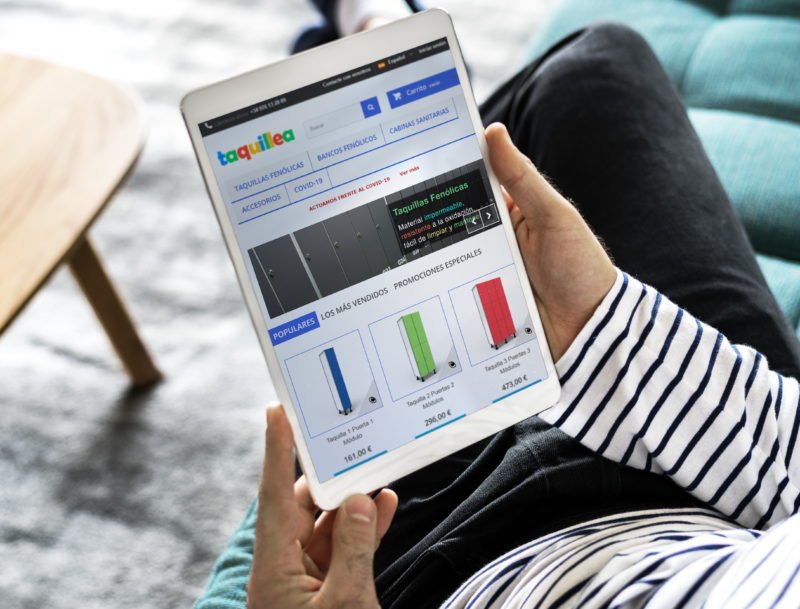 Taquillea - Equipamiento en Laminado Compacto